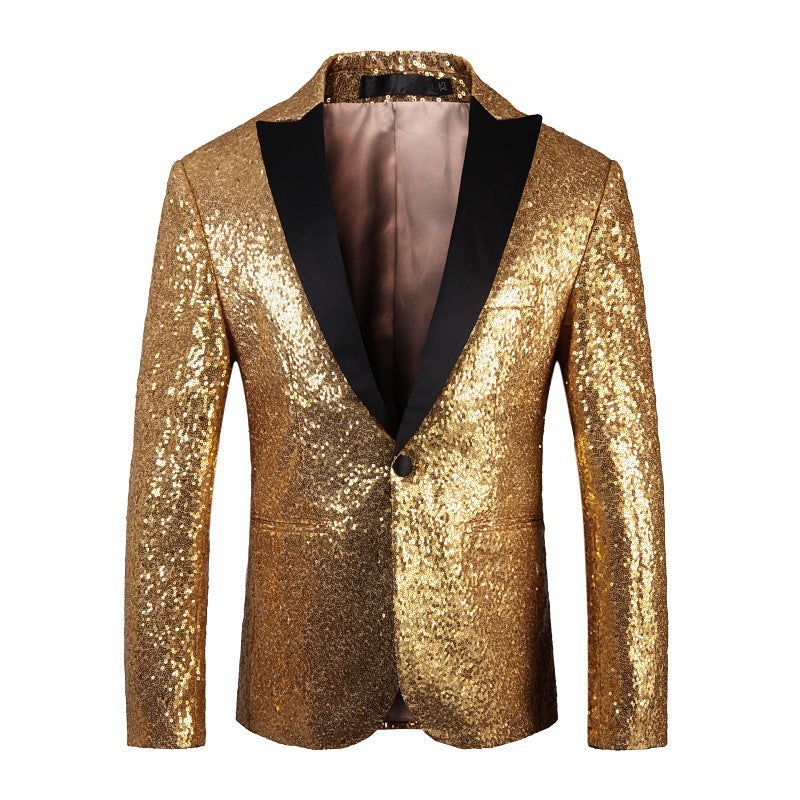 Large Size Sequin Dance Suit Accompanying Dance Colorful Suit Dress Performance Performance Clothing Stage Wear - Image 2